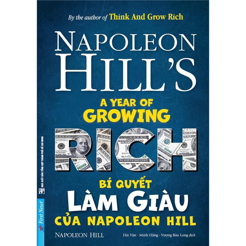 Sách - Bí quyết làm giàu của Napoleon Hill - FirstNews