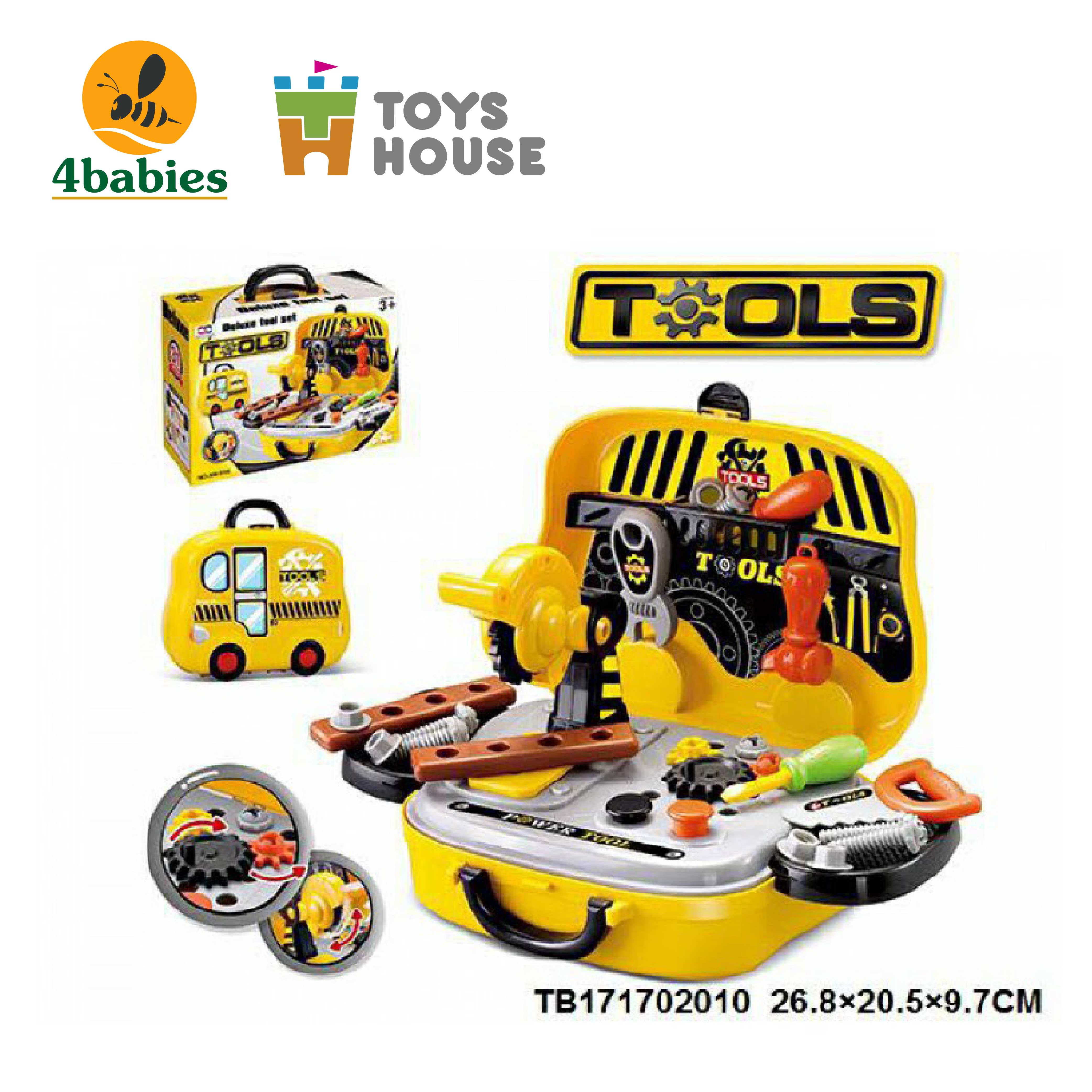 Hộp đồ dụng cụ sửa chữa cơ khí, bác sĩ, nấu ăn. trang điểm Toys House 008-916 - Đồ chơi hướng nghiệp phát triển trí tuệ và vận động