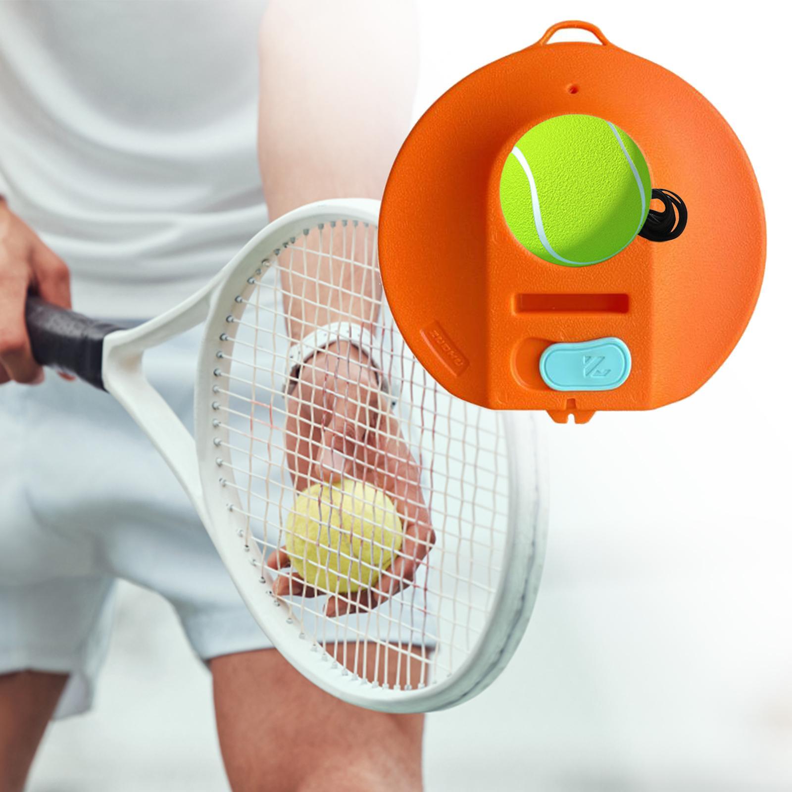 Tennis Ball Trainer Tennis  Ball with Ball Rope Trainer Baseboard Tennis Solo Equipment Self Exercise Tennis for Indoor Outdoor Adult