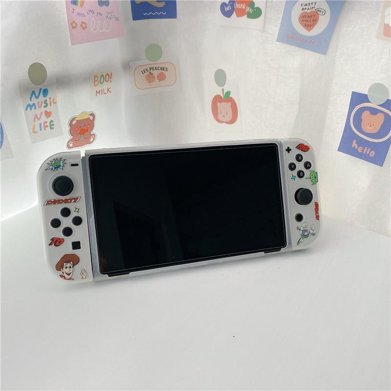 Ốp Mềm Bảo Vệ Tay Cầm Chơi Game Nintendo Switch V1 V2 OLED