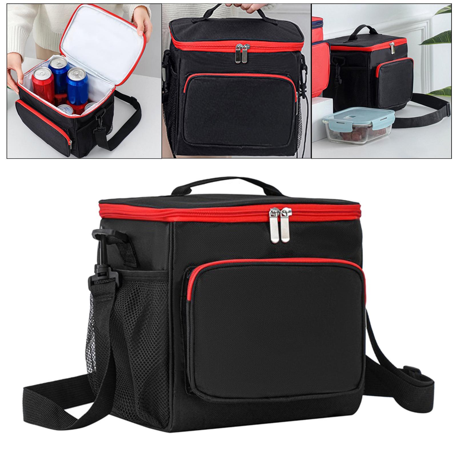 Insulated Lunch Bag Lunch Boxes Thermal Lunch Container with Adjustable Shoulder Strap for Work Beach