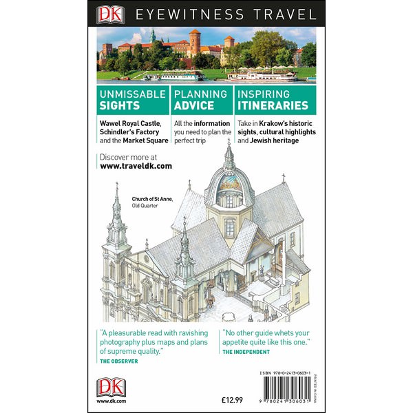 [Hàng thanh lý miễn đổi trả] DK Eyewitness Travel Guide Krakow