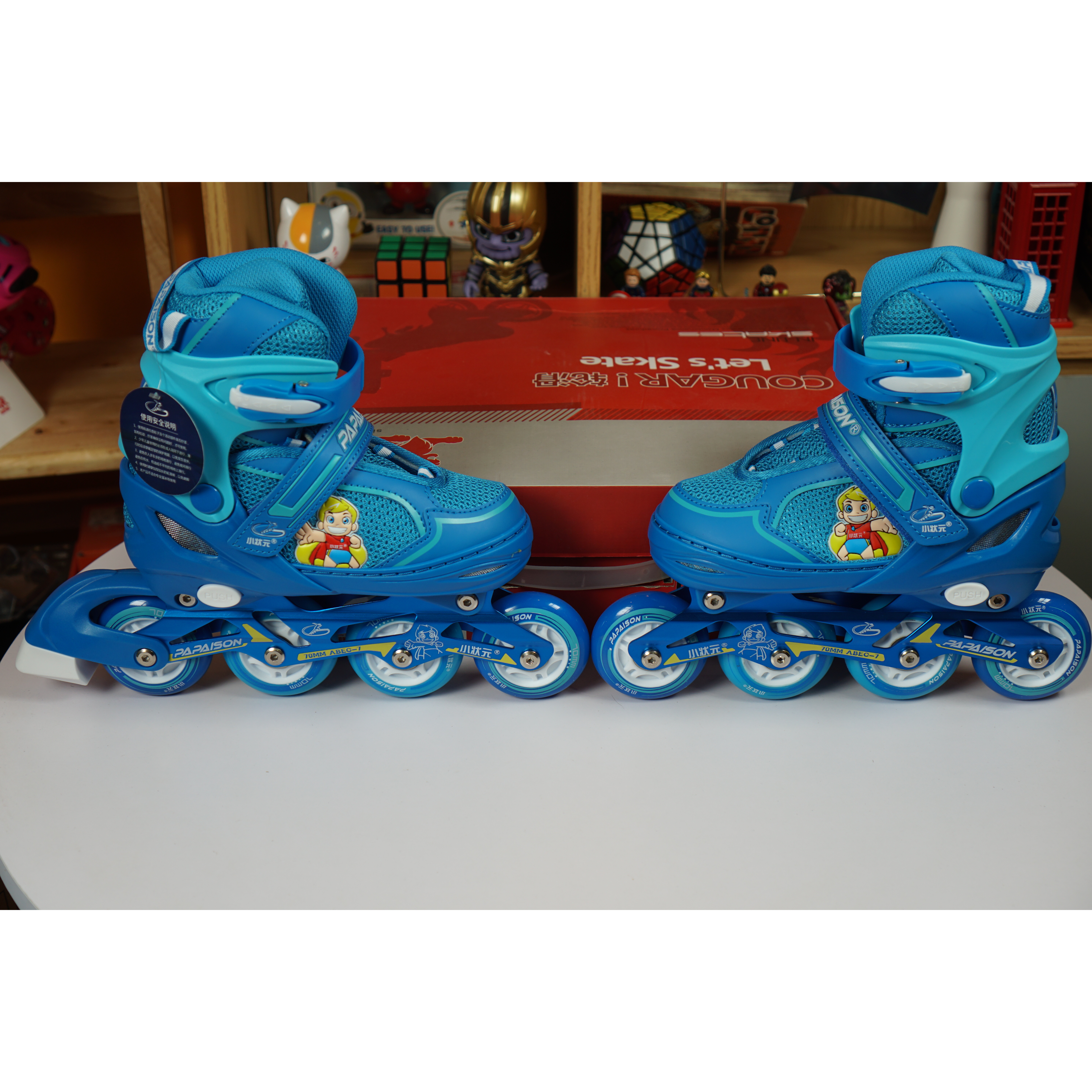 Giày Trượt Patin Papasion Kids 2 Màu  được thiết kế hết sức bắt mắt. Bạn muốn mua một đôi giày patin cho bé yêu nhà mình để rèn luyện sức khỏe, giúp bé năng động hơn. Vậy thì đừng bỏ qua đôi giày patin Papaision Kid.