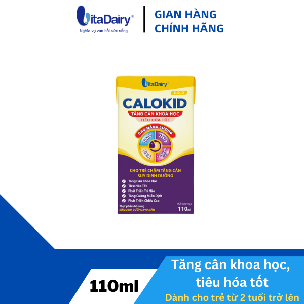 SBPS Calokid Gold 110ml ( lốc 4 hộp )