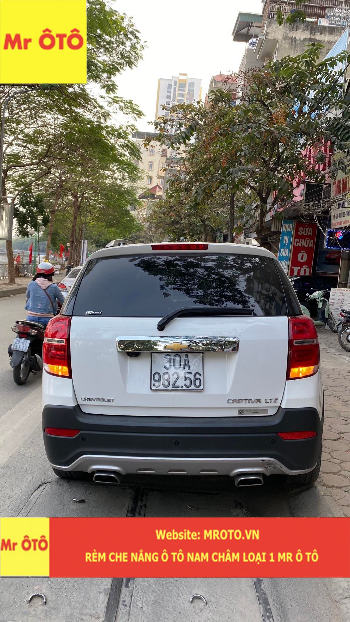 Rèm Che Nắng Xe CheVrolet Captiva 2005-2015
