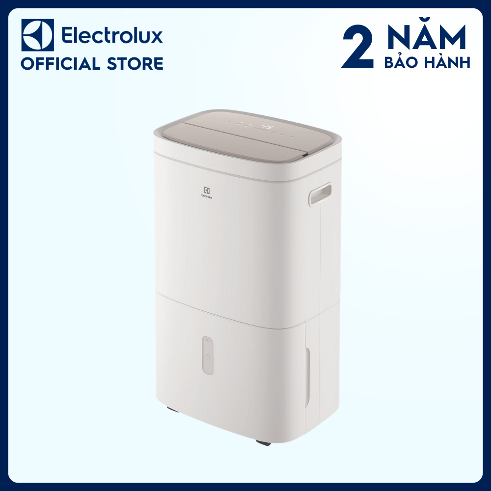 Máy hút ẩm Electrolux UltimateHome 300 20L EDH10TRBW1 cho phòng 42m²,Hút ẩm tối ưu, Loại bỏ vi khuẩn¹ và vi rút² [Hàng chính hãng]