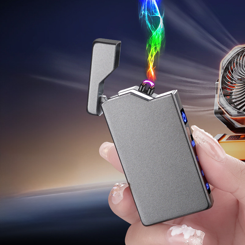 Bật Lửa Điện Tia Plasmas Vân Nhám Cao Cấp - Sạc Điện