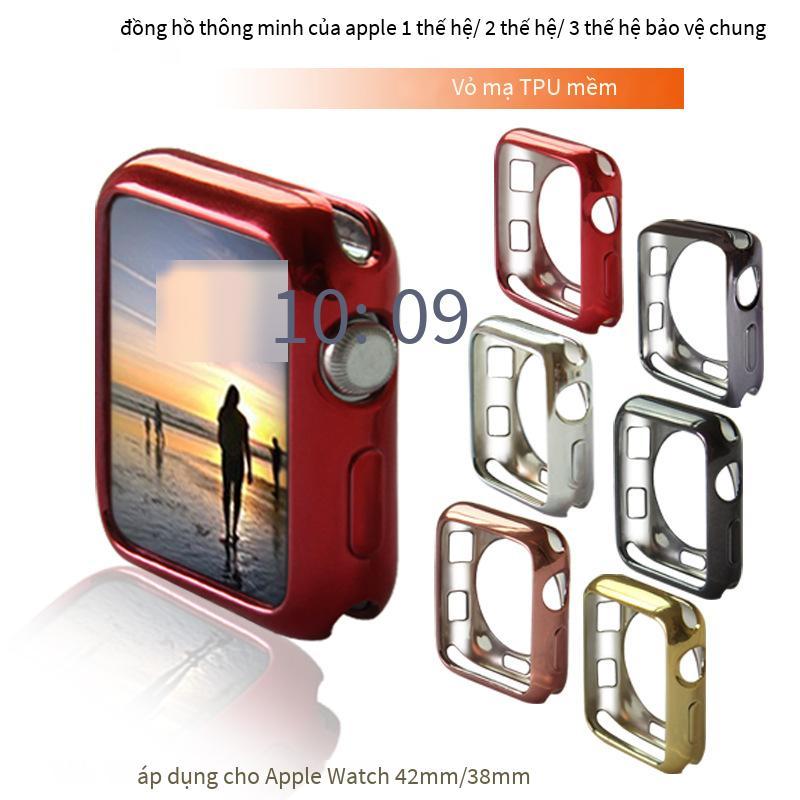 Khuyến mãi áp dụng cho Apple Watch iwatch mạ điện bảo vệ đồng hồ rỗng vỏ bảo vệ vỏ mềm phổ quát mới