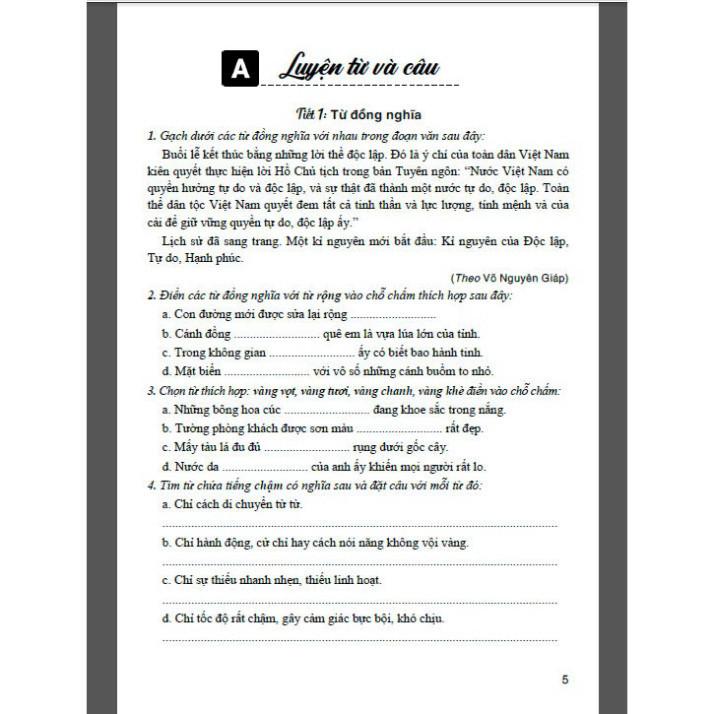 Phát triển &amp; nâng cao tiếng việt 5 (dùng chung các bộ sgk hiện hành) (HA-MK1)