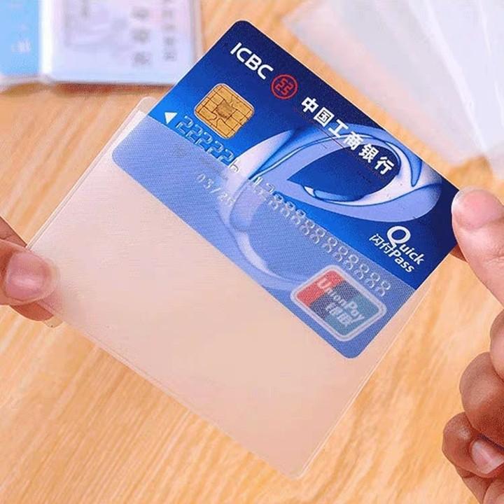 Combo 4 Túi đựng vỏ bọc thẻ ATM Bằng lái.