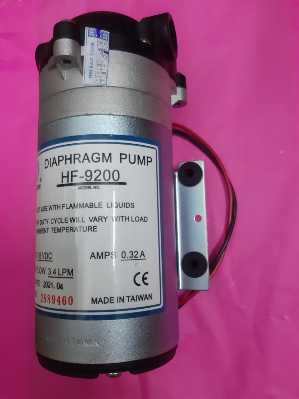 BỘ BƠM HEADON VÀ ADAPTER 36V DÙNG CHO MÁY LỌC CÔNG SUẤT LỚN,HỆ THỐNG PHUN SƯƠNG 50-70PEC
