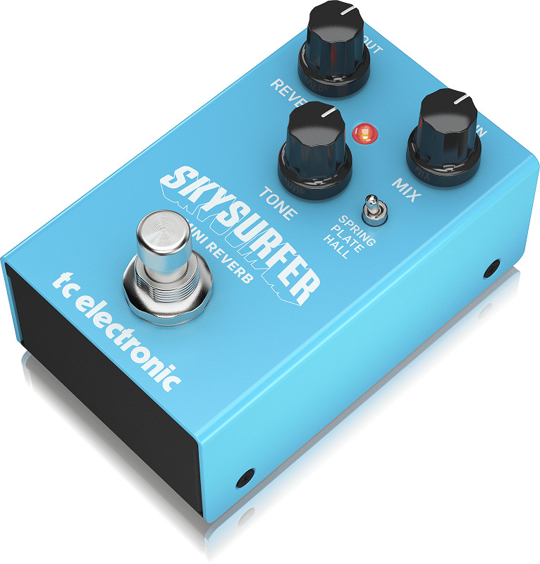 Stompboxes TC Electronnic SKYSURFER MINI REVERB -- Cục phơ Ghita-Hàng Chính Hãng