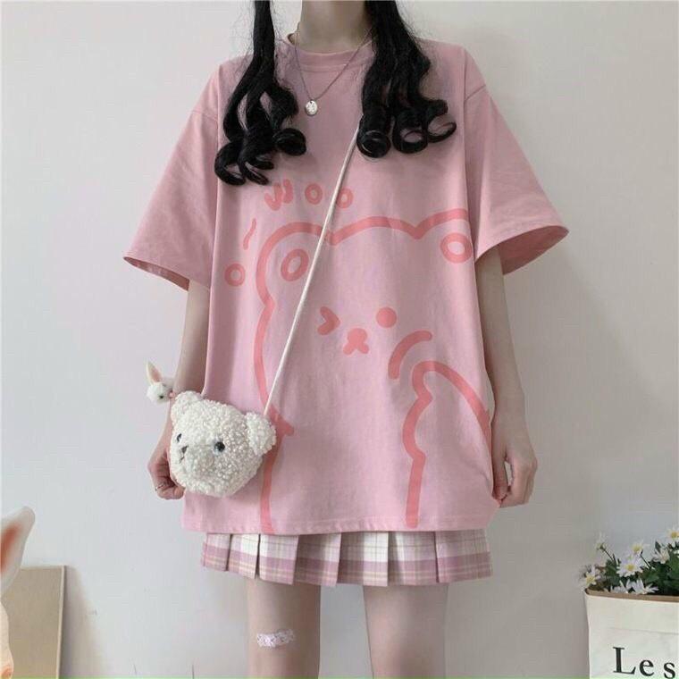 Áo thun nam nữ tay lỡ form rộng unisex siêu xinh xắn cho các bạn TRẺ