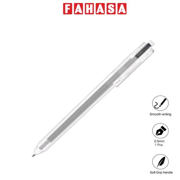 Bút Gel 0.5 mm - Deli EG118-BK - Mực Đen