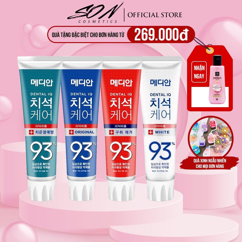 Kem Đánh Răng giảm viêm nướu, trắng răng Median 93% Toothpaste 120g