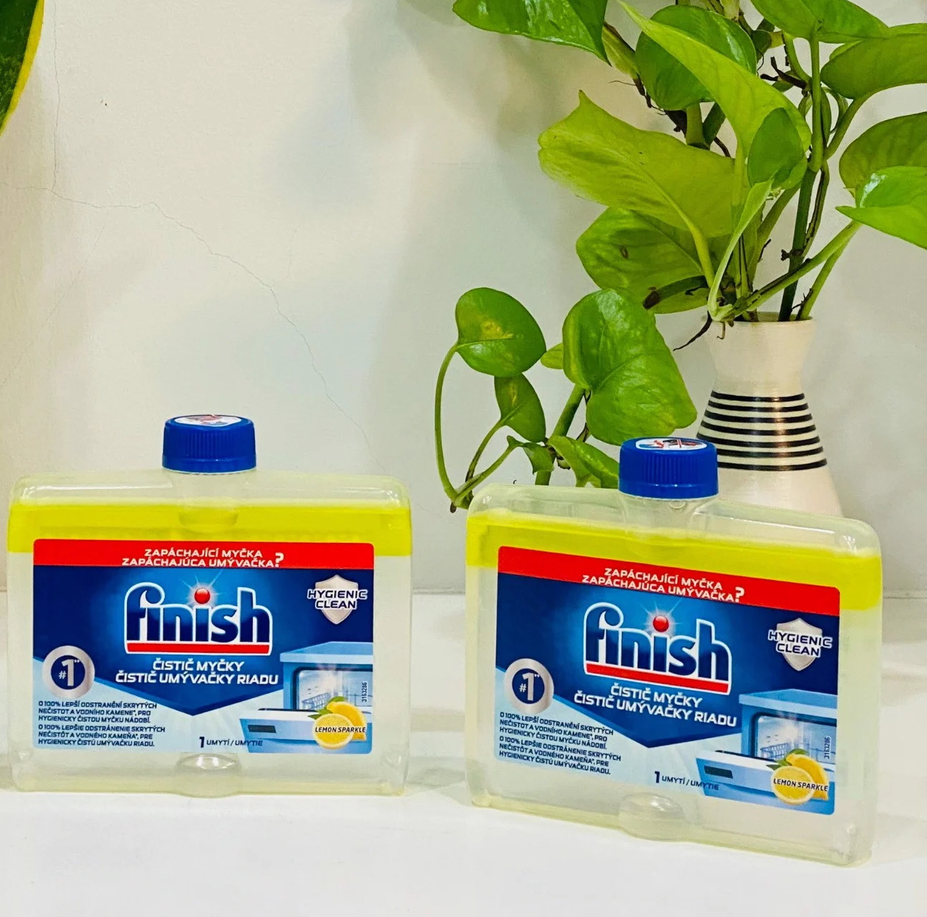 Dung dịch vệ sinh máy rửa bát finish 250ml mỗi 3 tháng dùng 1 lần