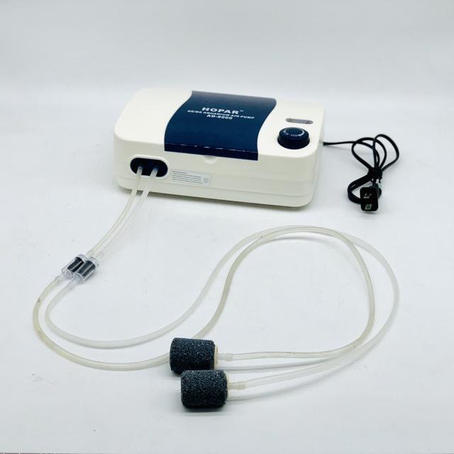 Máy sủi tích điện bể cá Hopar AD-8000