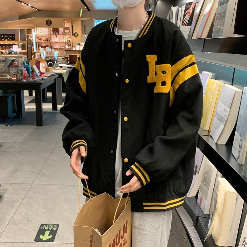 Áo bomber nam form rộng thời trang ulzzang hàn quốc, Áo bóng chày nam oversize thời trang unisex đi học đi chơi