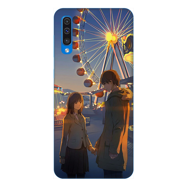 Ốp lưng dành cho điện thoại Samsung Galaxy A50 hình Tình Yêu Lãng Mạn - Hàng chính hãng