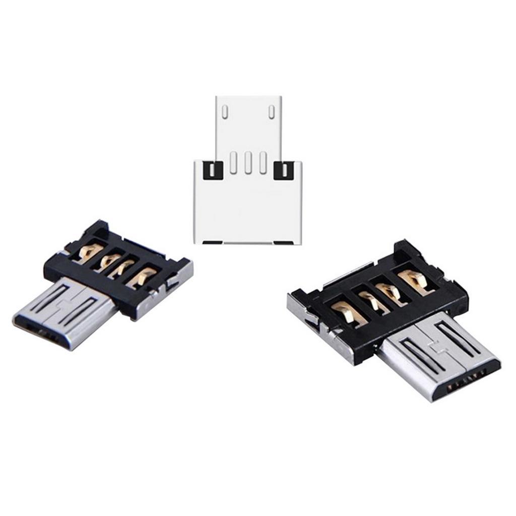 2x Micro USB Male to USB Female OTG Adapter Converter for Android Phone Laptop