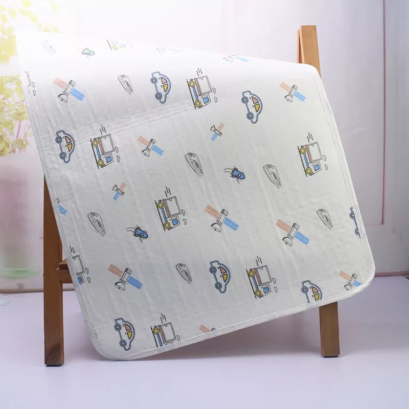 Lót chống thấm 5 lớp sợi tre Organic cho bé kích thước 50x70cm