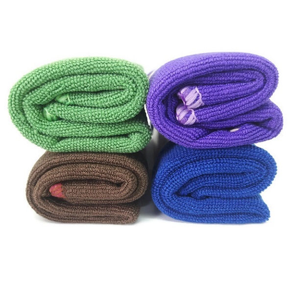 Bộ 4 khăn lau đồ bếp siêu thấm hút đa năng Microfiber