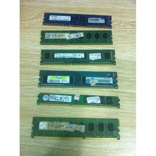 Ram PC DDR3 4GB, BUS 1600, 1333 các thương hiệu uy tín