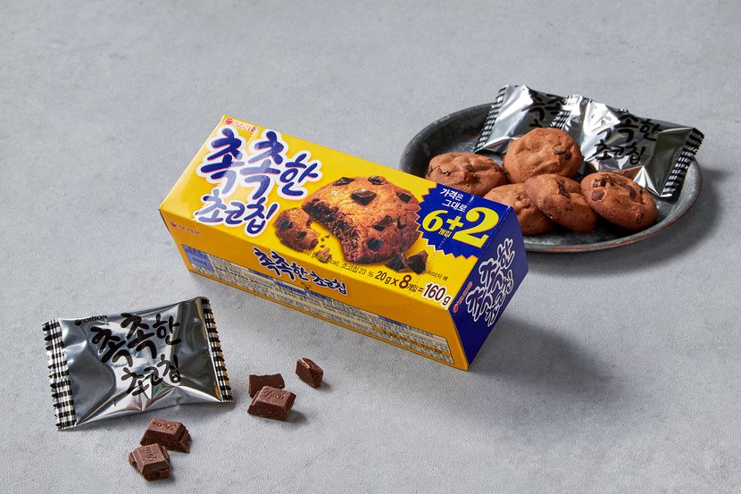 Bánh Choco Chip mềm hạt Socola Hàn Quốc 160g