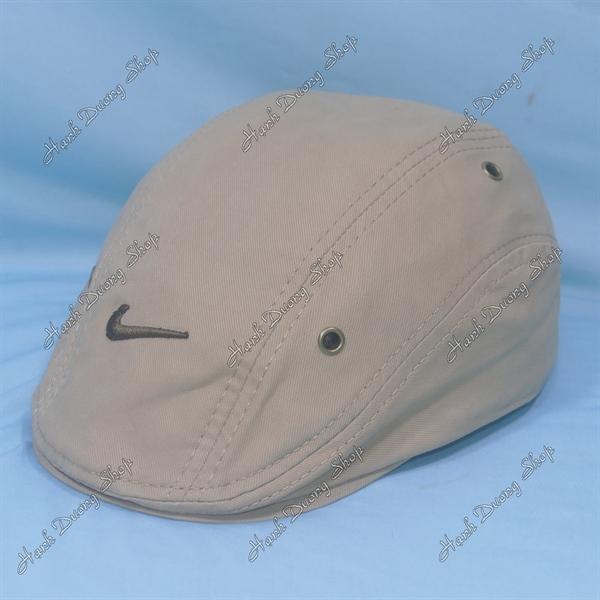 Nón mỏ vịt móc Nike có khóa tăng giảm - Kaki vàng