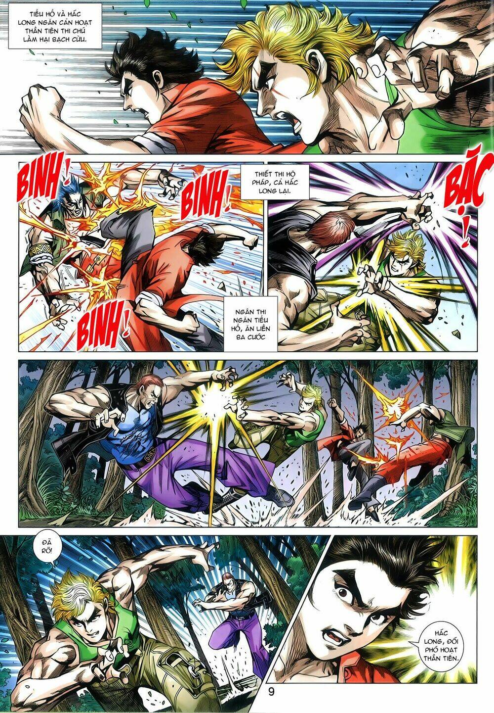 tân tác long hổ môn chapter 789 9