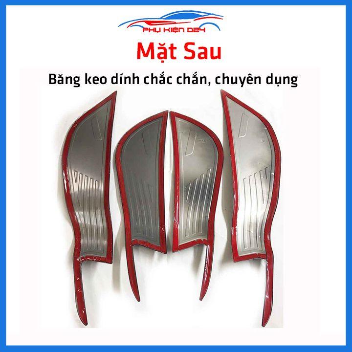 Bộ ốp tapli Ertiga 2019-2020-2021-2022 vân Titan chống xước va đập khi mở cửa và làm đẹp xe