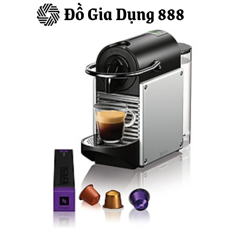 Máy Pha Cà Phê Nespresso Pixie EN125.S, Máy Pha Cà Phê Viên Nén, Coffee Machine, Nhập Khẩu, Kiểu Dáng Hiện Đại
