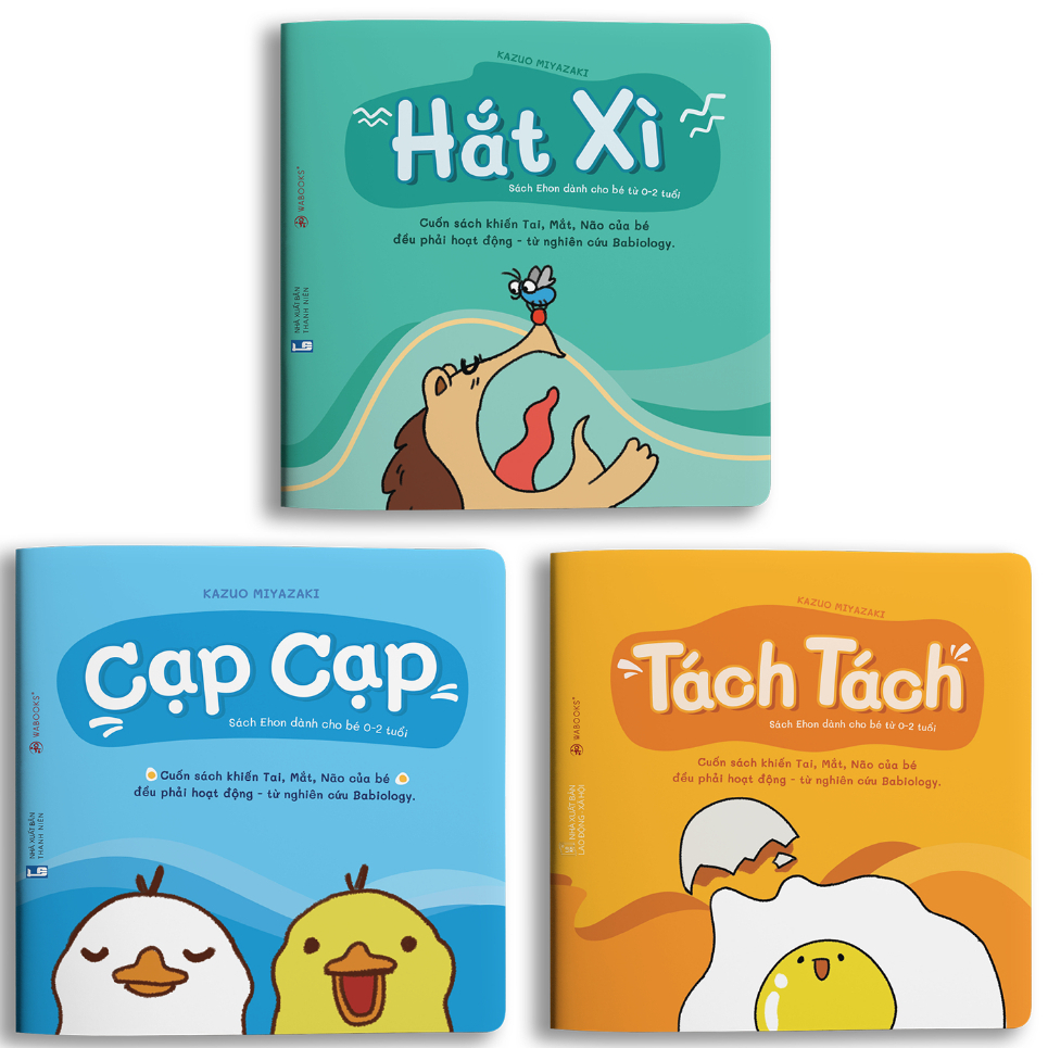 Combo : Sách Ehon - Thật Bất Ngờ Dành Cho Trẻ Từ 0 - 6 Tuổi