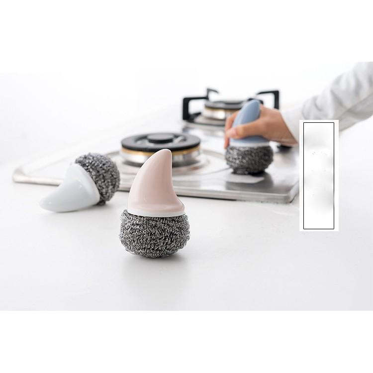 Dụng Cụ Chà Xoong Nồi Có Tay Cầm
