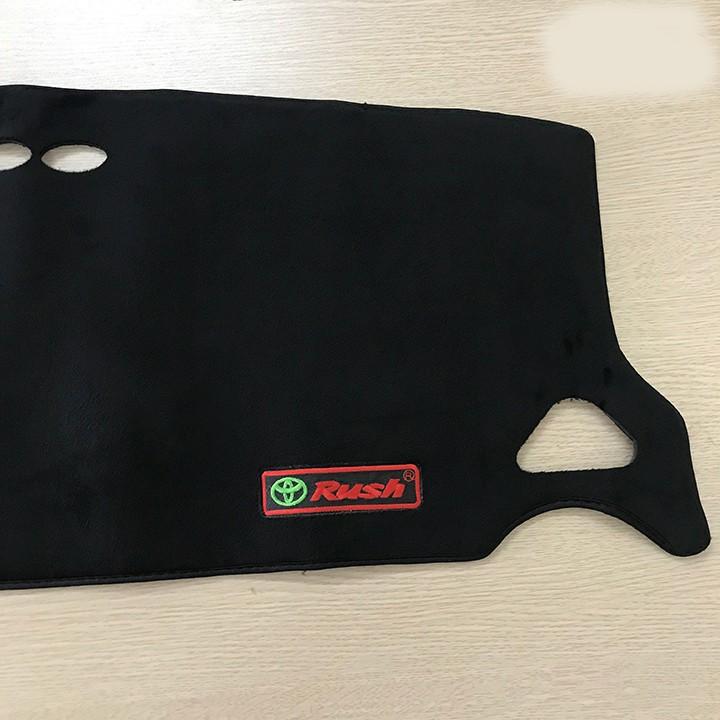 Thảm taplo loại lông cừu xe Toyota Rush 2018-2020