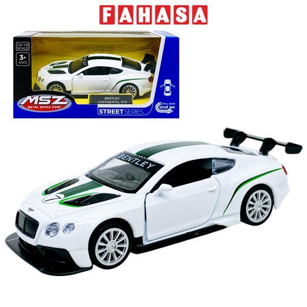 Đồ Chơi Mô Hình Siêu Xe Bentley Continental GT3 - Vecto VT67319/WH - Màu Trắng