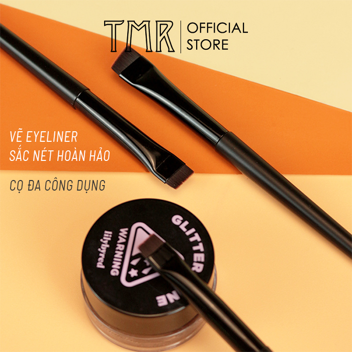 [Set 3] Cọ Kẻ Mắt &amp; Kẻ Khuôn Chân Mày BF300 TMR, cọ vẽ eyeliner sắc nét hoàn hảo, cọ đa công dụng, cọ vẽ chân mày