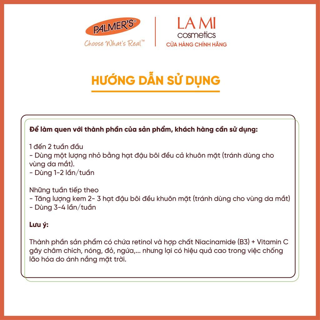 Kem dưỡng trắng sáng da ban ngày, mờ thâm nám, tàn nhang Palmer's