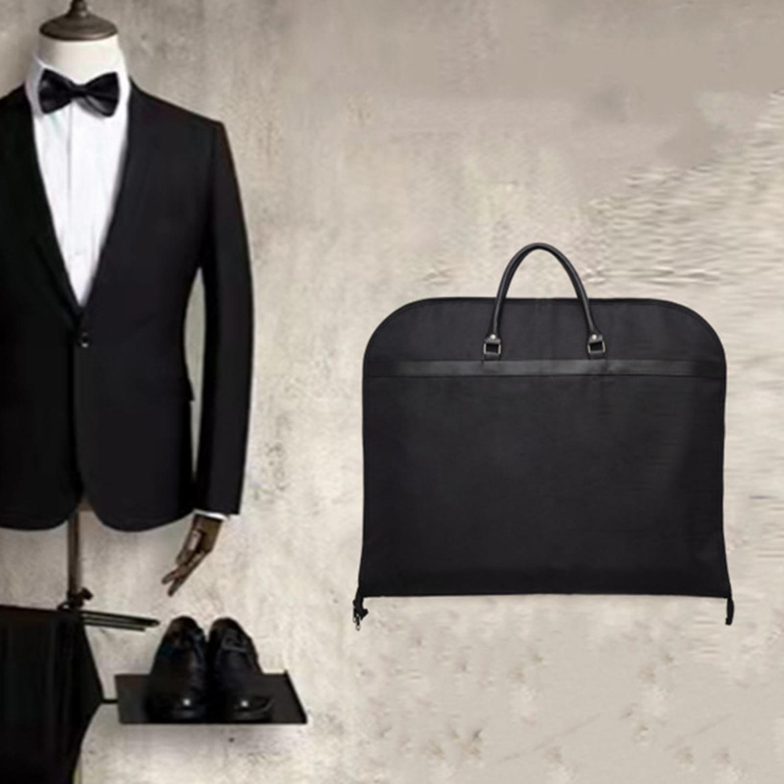 Suit Bag Oxford Cloth Hanging Clothes Garment Bag for Shirts Clothing Jacket