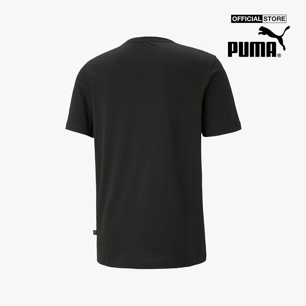 PUMA - Áo thun thể thao nam ngắn tay Essentials Small Logo Train 586668