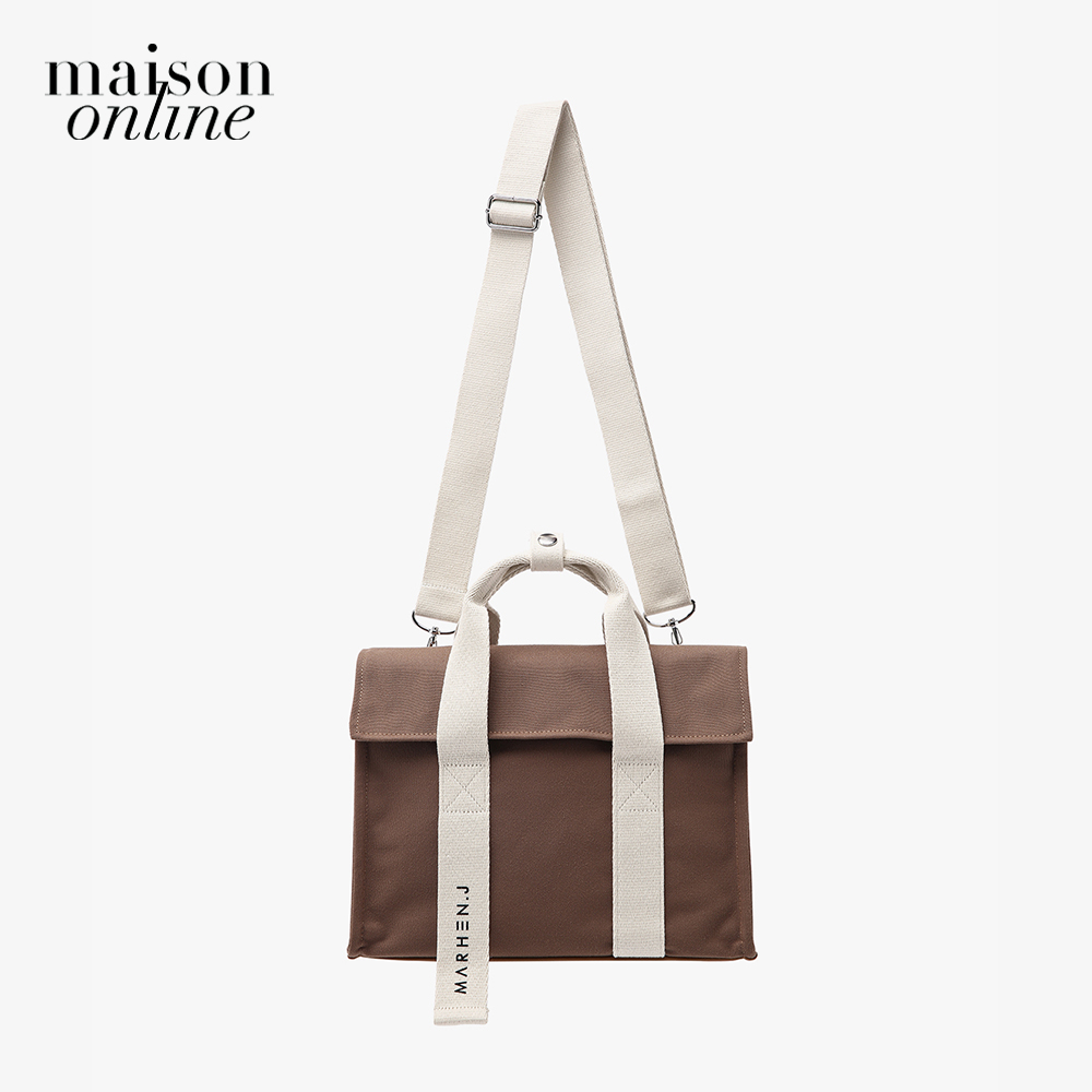 Marhen.J - Túi đeo vai chữ nhật nắp gập Roy Mini MJ19BROYMN-BE