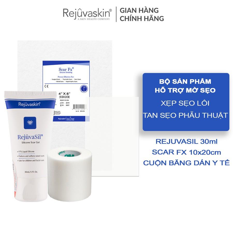 Bộ sản phẩm xóa mờ sẹo REJUVASKIN Scar Heal Kit