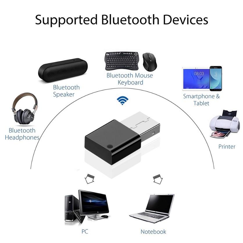 USB Bluetooth 5.0 thu tín hiệu âm thanh cho xe hơi - Bộ thu phát tín hiệu Bluetooth 5.0 không dây cho TV đa năng