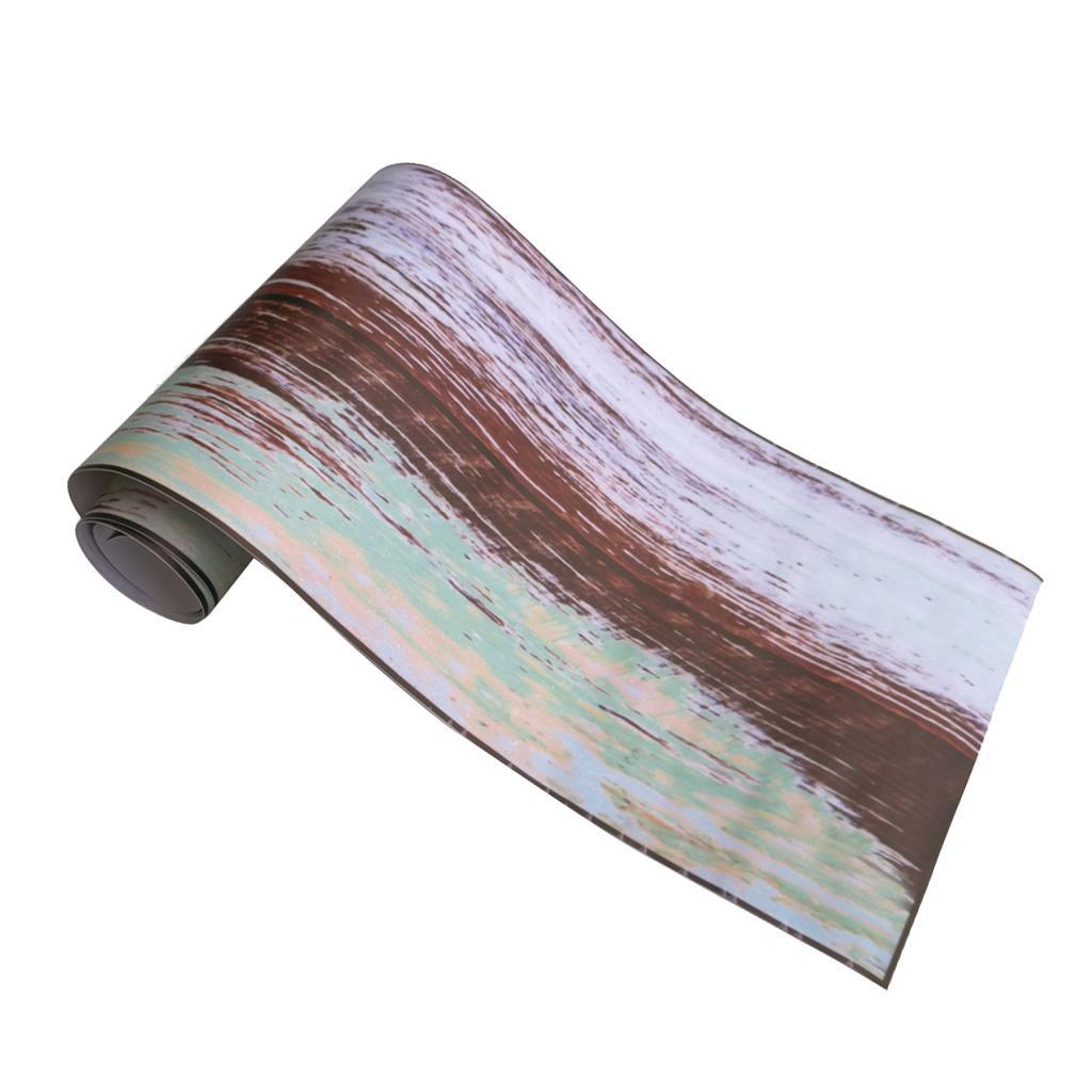 Waterproof Adhesive Tile Floor Decal Kitchen Bathroom Wall Sticker Decor