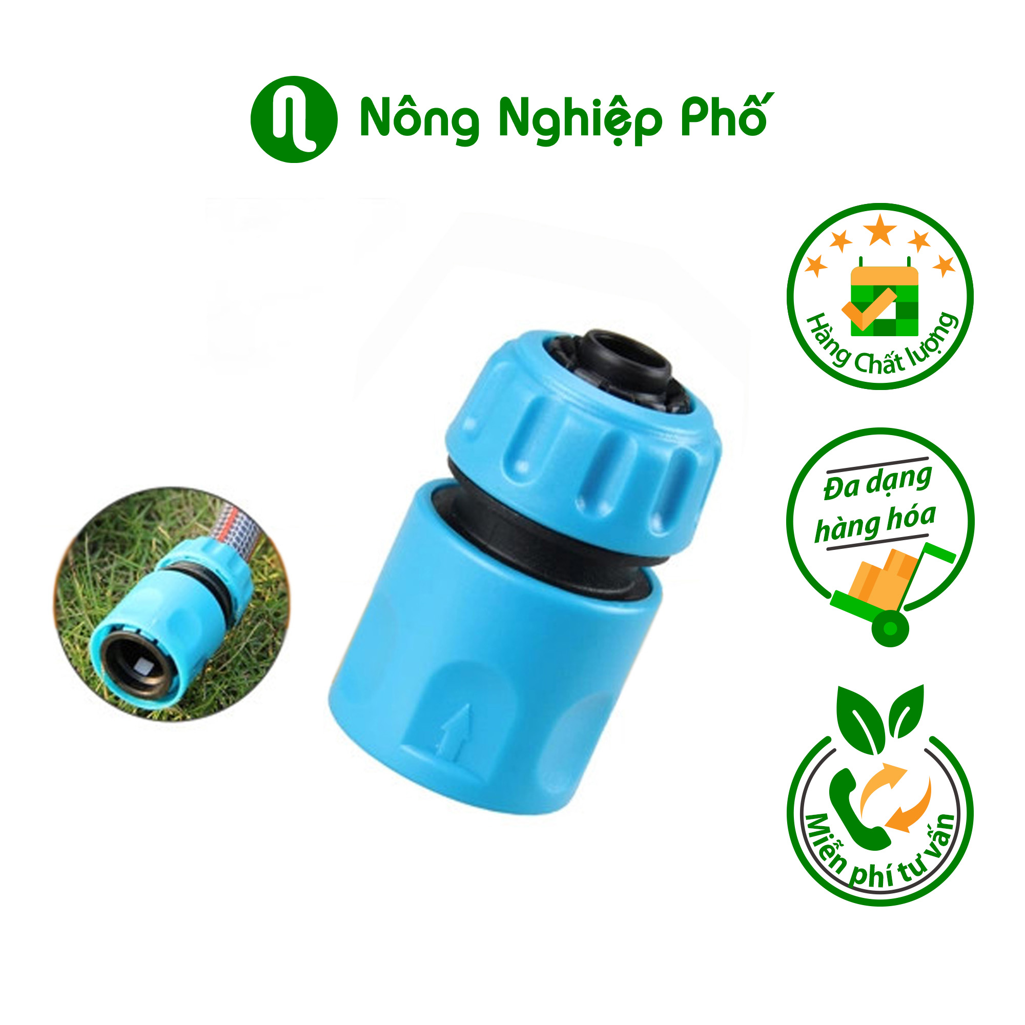 Khớp nối ống nước dùng cho ống phi 16 - 19mm