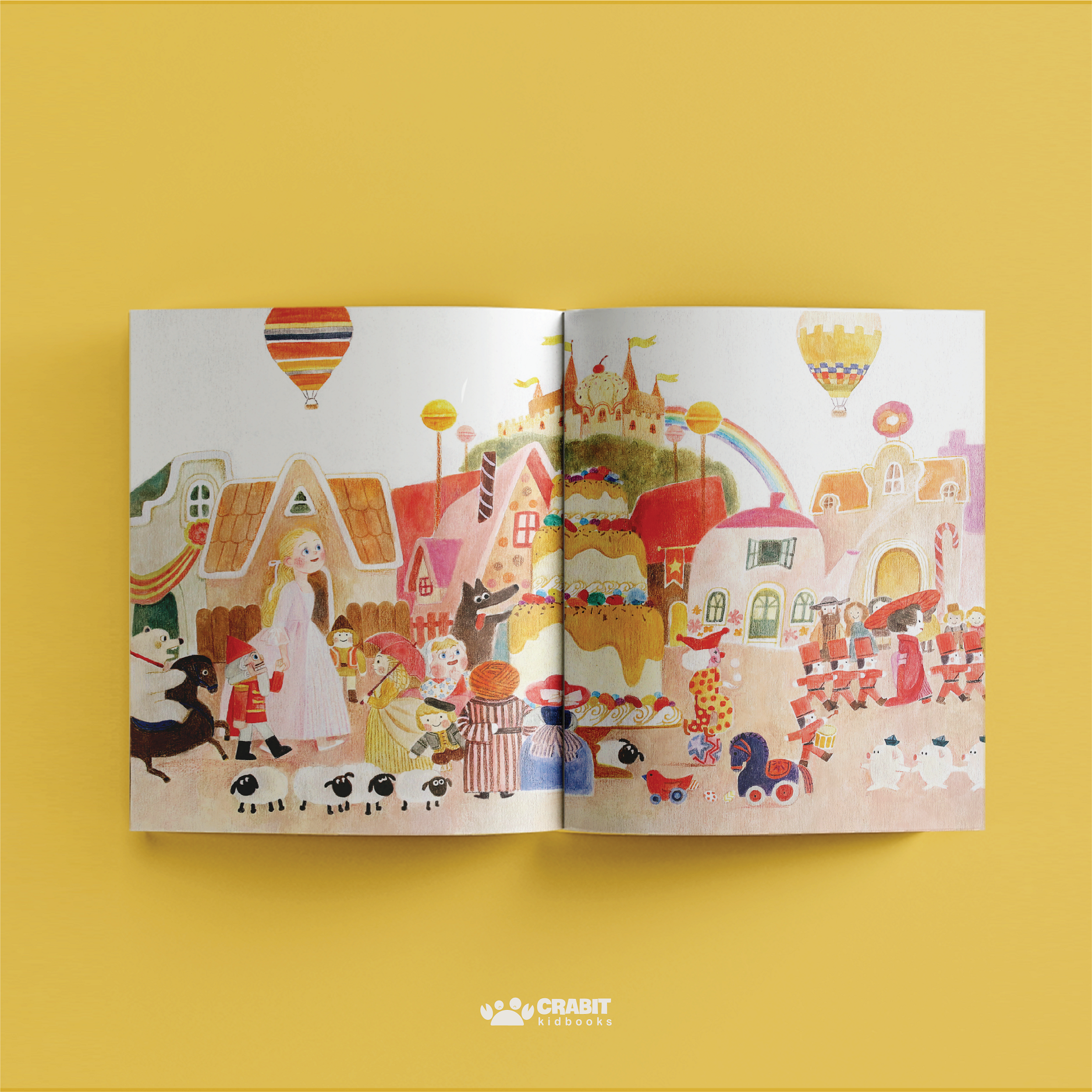 Chàng Kẹp Hạt Dẻ và Vua Chuột - Crabit Kidbooks - Sách bìa cứng có jacket