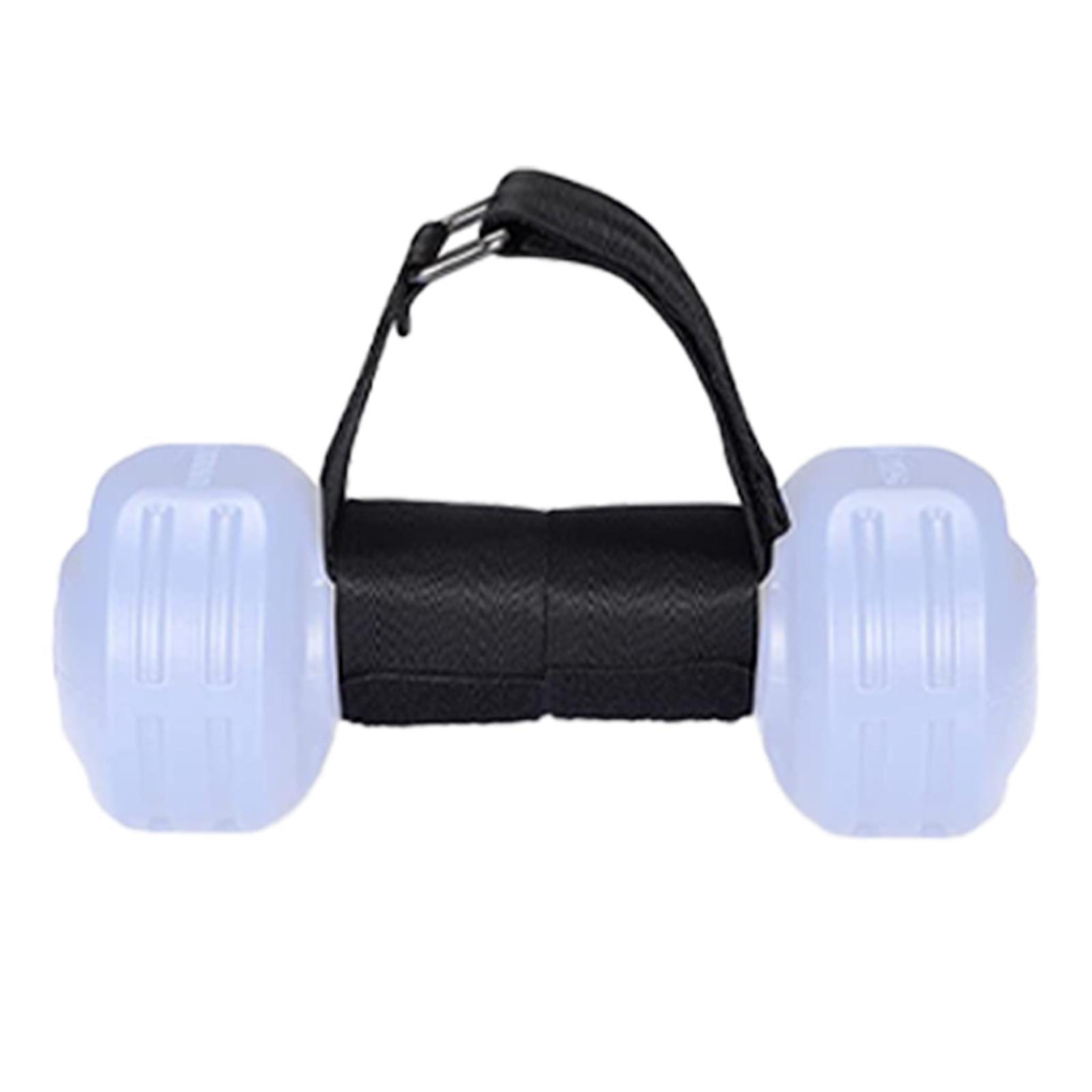 2Pcs Adjustable Weight Dumbbell Ankle Straps for Exerciser Strength Training