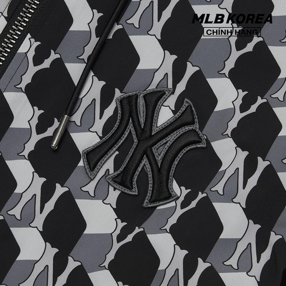 MLB - Áo khoác phối mũ Cube Monogram All Over 3AWJM5324
