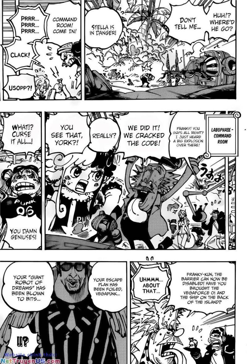 đảo hải tặc - one piece chapter 1092 15