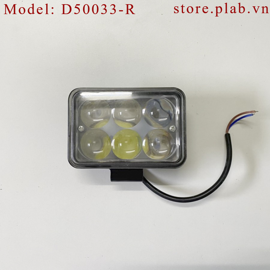 Đèn tăng sáng ô tô 4.3 inch 18W 4D LENS D50033-R